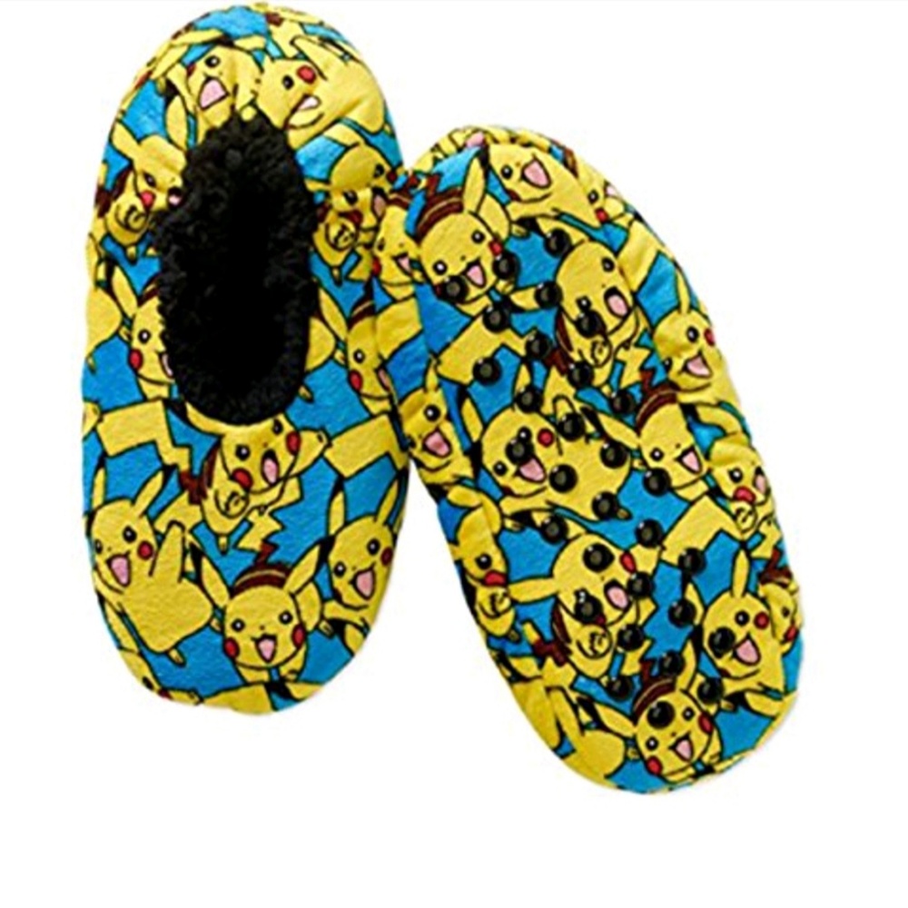Boys Pokémon Fuzzy Babba Slipper Socks